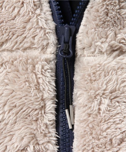 Cape HEIGHTS（ケープハイツ）の「Cape HEIGHTS マウンテンフリースジャケット BREAKHEART（ブルゾン・メンズ・グレー/ブラック/ベージュ・X-SMALL/SMALL/MEDIUM）」の12枚目の写真