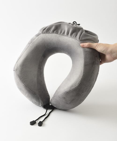 MILESTO（ミレスト）の「スリーピーピロー（トラベルグッズ・メンズ・ネイビー/グレー・ﾌﾘ-）」の3枚目の写真