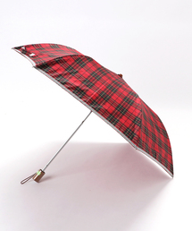 RAMUDA（ラムダ）の「ひかるくん　スクール傘　タータンチェック　反射テープ付き　折りたたみ傘（折りたたみ傘）」