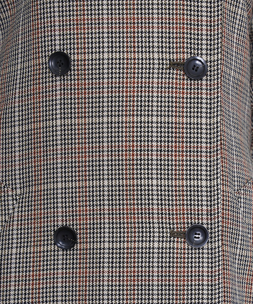 STUDIOUS（ステュディオス）の「【STUDIOUS】クラウンボリュ-ムトレンチ（ダウンジャケット/コート・レディース・マルチ/ベージュ/ネイビー・0/1）」の15枚目の写真