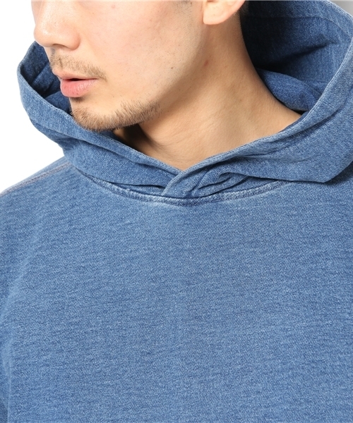 CIAOPANIC（チャオパニック）の「【indigos】INDIGO8分プルパーカ（パーカー・メンズ・ブルー/ネイビー・MEDIUM/LARGE）」の6枚目の写真