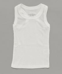 THE CASUAL | 無地 テレコ タンクトップ グレコタイプ キッズ(タンクトップ)