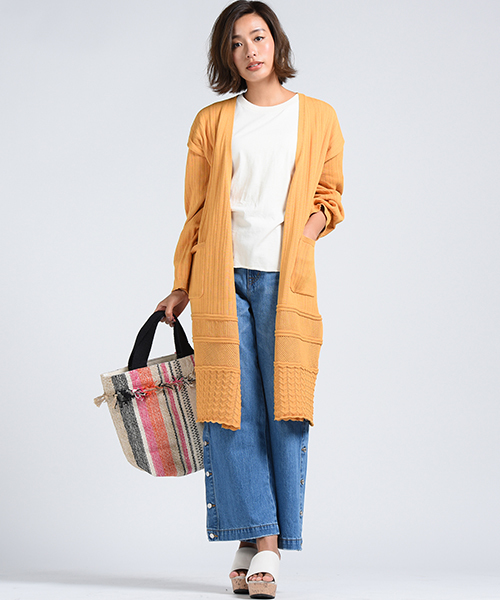 LIPSTAR（リップスター）の「ピグメント加工バックリボンカットソー（Tシャツ/カットソー・レディース・オフホワイト/ブラック/ブルー/グリーン系その他2・M）」の9枚目の写真