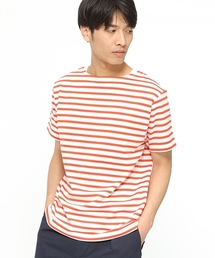 【汗ジミ軽減】バスクボーダー半袖Tシャツ / LAKOLE
