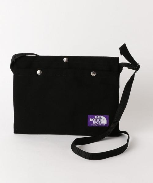 green label relaxing（グリーンレーベルリラクシング）の「[ザ・ノースフェイス] SC THE NORTH FACE PURPLE LABEL フェイク スエード ショルダー S / サ（ショルダーバッグ・メンズ・ネイビー/オレンジ/ブラック・FREE）」の2枚目の写真