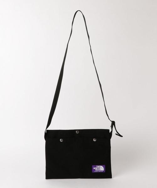 green label relaxing（グリーンレーベルリラクシング）の「[ザ・ノースフェイス] SC THE NORTH FACE PURPLE LABEL フェイク スエード ショルダー S / サ（ショルダーバッグ・メンズ・ネイビー/オレンジ/ブラック・FREE）」の6枚目の写真