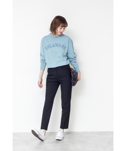 NATURAL BEAUTY BASIC（ナチュラルビューティーベーシック）の「【雑誌掲載】エコファークラッチ（クラッチバッグ・レディース・チャコールグレー/オフホワイト/グリーン・ﾌﾘ-）」の13枚目の写真