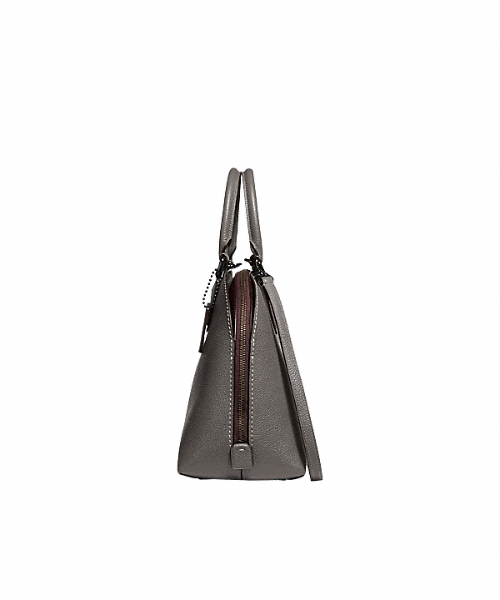 COACH コーチ  モルガン サッチェル パッチワーク バッグ  ボルドー COACH】コーチ レザー モーガン トップ ハンドル サッチェル