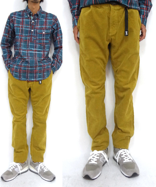 CIAOPANIC(チャオパニック)の「【Gramicci×LEE×Ciaopanic】CORD SLIM TAPPERD(スラックス・メンズ・ホワイト/ブラック/グレー/カーキブラウン/ベージュ/ブルー/ネイビー/マスタード・SMALL/MEDIUM/LARGE)」の8枚目の写真