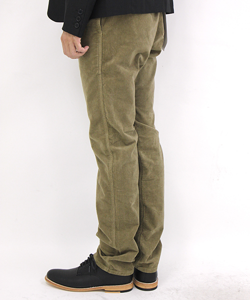 CIAOPANIC(チャオパニック)の「【Gramicci×LEE×Ciaopanic】CORD SLIM TAPPERD(スラックス・メンズ・ホワイト/ブラック/グレー/カーキブラウン/ベージュ/ブルー/ネイビー/マスタード・SMALL/MEDIUM/LARGE)」の9枚目の写真