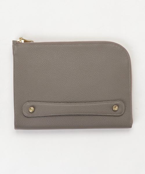 TOFF&LOADSTONE（トフアンドロードストーン）の「TOFF&LOADSTONE / "CLUTCH" クラッチバッグ（クラッチバッグ・メンズ・ベージュ/ネイビー/ブラック・FREE）」の3枚目の写真