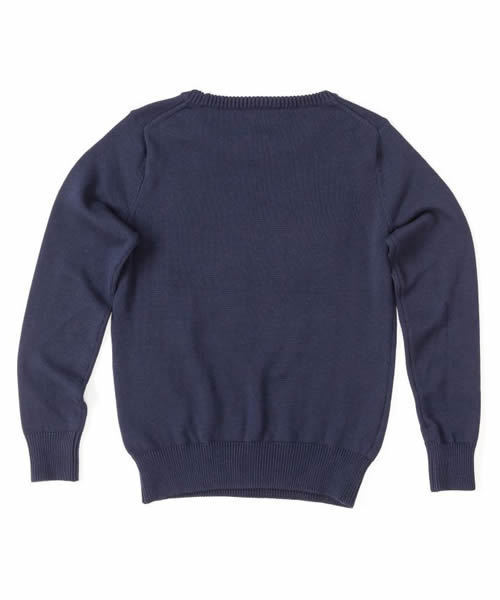 SEA（シー）の「NEWYORK CITY コットンニット（ニット/セーター・レディース・ホワイト/ネイビー・FREE）」の5枚目の写真