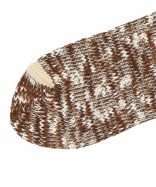 ANONYMOUSISM(アノニマスイズム)の「【ANONYMOUSISM】3ラインスラブ/クォーター丈ソックス/アノニマスイズム(ソックス/靴下・メンズ・ネイビー/オフホワイト/モスグリーン/ブラウン/グレー/ベージュ/ライトグレー/ブラウン系その他/ネイビー系/ホワイト系その他/オートミール/アイボリー・25cm~27cm/23cm~25cm)」の15枚目の写真