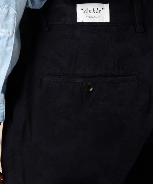 BEAUTY&YOUTH UNITED ARROWS（ビューティーアンドユースユナイテッドアローズ）の「BY オーバーダイ ジャカード ノープリーツ アンクルパンツ◆（その他パンツ・メンズ・ネイビー/オリーブ・X-LARGE/LARGE/SMALL/MEDIUM）」の11枚目の写真