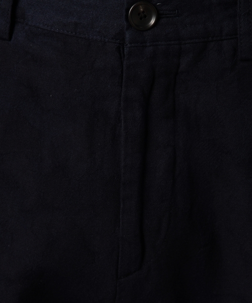 BEAUTY&YOUTH UNITED ARROWS（ビューティーアンドユースユナイテッドアローズ）の「BY オーバーダイ ジャカード ノープリーツ アンクルパンツ◆（その他パンツ・メンズ・ネイビー/オリーブ・X-LARGE/LARGE/SMALL/MEDIUM）」の4枚目の写真