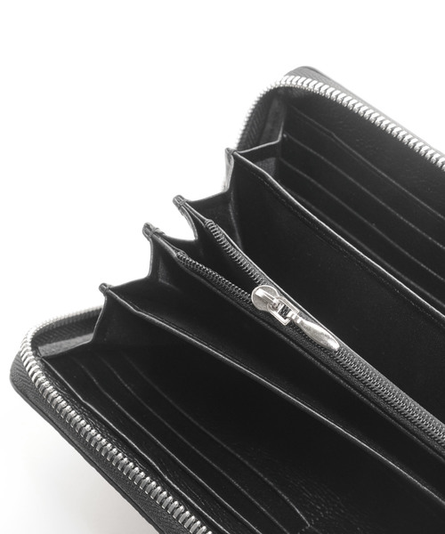 クロコダイルレザーアンティーク風長財布（財布）｜sankyo shokai