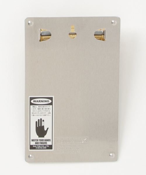 DULTON（ダルトン）の「METAL CLIPBOARD ''A6'' BRASS / メタル クリップボード（ステーショナリー・メンズ・ゴールド・FREE）」の4枚目の写真