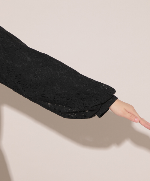 apres jour（アプレジュール）の「レースワンピース【ZOZOTOWN限定アイテム】（ワンピース・レディース・ブラック/モカ・フリー）」の22枚目の写真