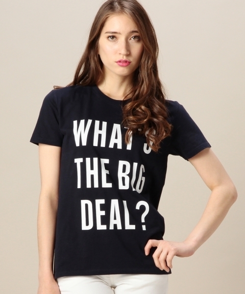 BEAUTY&YOUTH UNITED ARROWS（ビューティーアンドユースユナイテッドアローズ）の「BYMC SLIC SLIC 別注プリントTEE　◆（Tシャツ/カットソー・レディース・ホワイト/ライトピンク/ネイビー・フリー）」の11枚目の写真