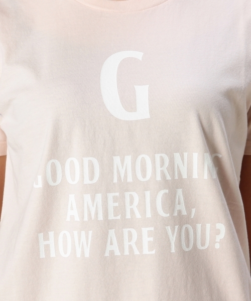 BEAUTY&YOUTH UNITED ARROWS（ビューティーアンドユースユナイテッドアローズ）の「BYMC SLIC SLIC 別注プリントTEE　◆（Tシャツ/カットソー・レディース・ホワイト/ライトピンク/ネイビー・フリー）」の6枚目の写真