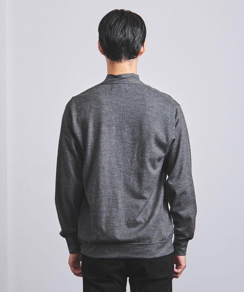 UNITED ARROWS（ユナイテッドアローズ）の「＜K ITO（ケー・イトウ）＞ テンジク カーディガン（カーディガン/ボレロ・メンズ・ダークグレー・1/2/3）」の7枚目の写真