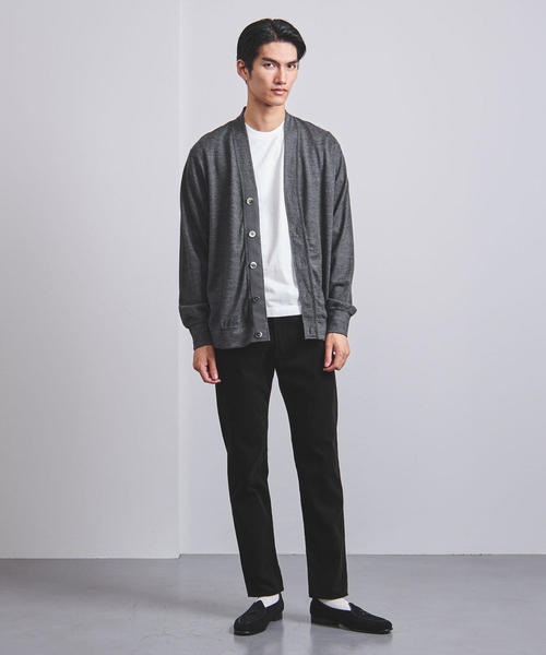 UNITED ARROWS（ユナイテッドアローズ）の「＜K ITO（ケー・イトウ）＞ テンジク カーディガン（カーディガン/ボレロ・メンズ・ダークグレー・1/2/3）」の3枚目の写真