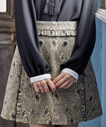 ROJITA | チェック×レースボンディング台形SK(スカート)