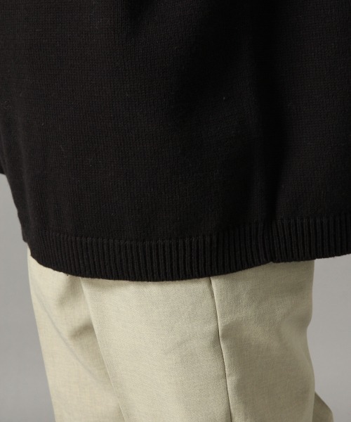 LOWRYS FARM（ローリーズファーム）の「ショート２Ｐプルオーバー　868889（ニット/セーター・レディース・ブラック/グレイッシュベージュ/グリーン・FREE）」の14枚目の写真