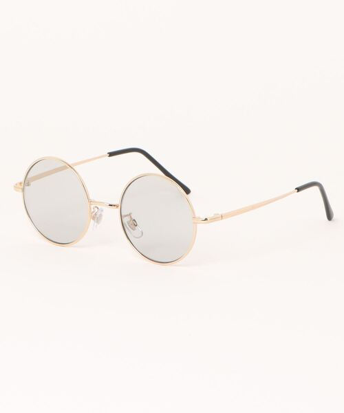 B.I.D.(ビーアイディー)の「メタルフレーム ラウンドデザイングラス(サングラス・レディース・ライトグレー/ブラック/ブラウン/ゴールド/ブルー/ダークブラウン/ピンク/パープル/グリーン/ブラック系その他/シルバー・FREE)」の22枚目の写真