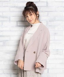 WEGO | WEGO/【セットアップ対応商品】セットアップワイドジャケット(テーラードジャケット)