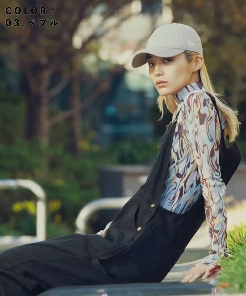 NEW ERA（ニューエラ）の「【NEW ERA】9TWENTY クロスストラップ ウォッシュドコットン ベーシック [BSC]（キャップ・メンズ・ホワイト/ブラック/カーキ/アイボリー/ネイビー/ライトブルー/ウッドランド/ピンク/レッド系その他/イエロー系その他/ブルー系その他/ベージュ系その他/ブルー系その他3/ダークグリーン/オリーブ/オレンジ系その他・FREE/ONESIZE）」の19枚目の写真