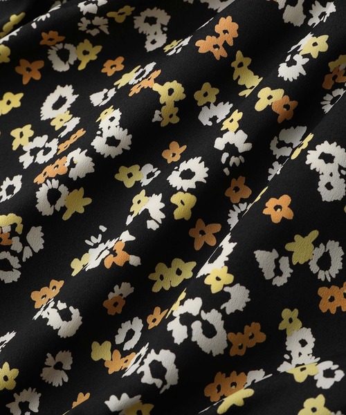 ADAM ET ROPE'(アダムエロペ)の「FLOWERカシュクールブラウス(シャツ/ブラウス・レディース・ブラック/ブラック系その他・FREE)」の14枚目の写真