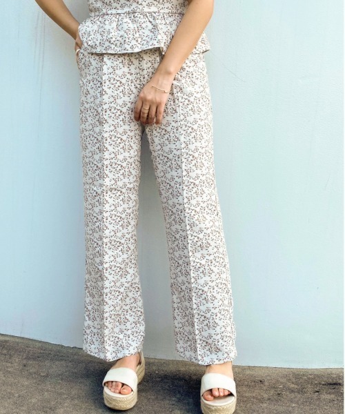 apres jour（アプレジュール）の「セミフレアパンツ【ZOZOTOWN限定アイテム】【6AP】（その他パンツ・レディース・ブラック/アイボリー/ミント/モカ/ダークブルー・SMALL/MEDIUM）」の12枚目の写真