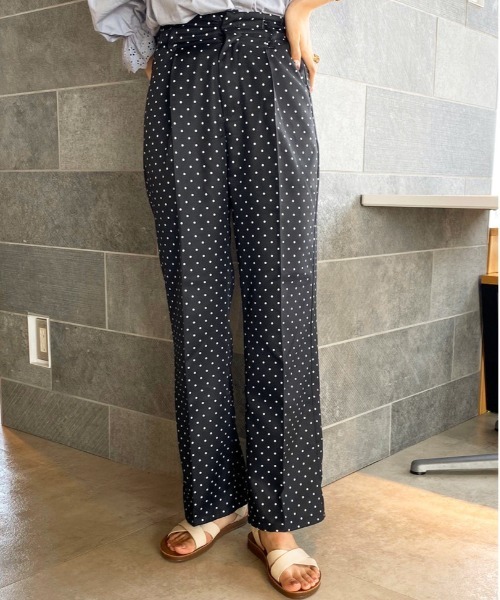 apres jour（アプレジュール）の「セミフレアパンツ【ZOZOTOWN限定アイテム】【6AP】（その他パンツ・レディース・ブラック/アイボリー/ミント/モカ/ダークブルー・SMALL/MEDIUM）」の22枚目の写真