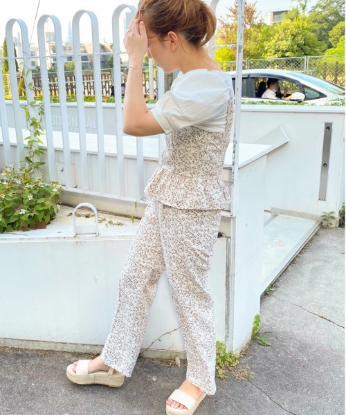 apres jour（アプレジュール）の「セミフレアパンツ【ZOZOTOWN限定アイテム】【6AP】（その他パンツ・レディース・ブラック/アイボリー/ミント/モカ/ダークブルー・SMALL/MEDIUM）」の16枚目の写真