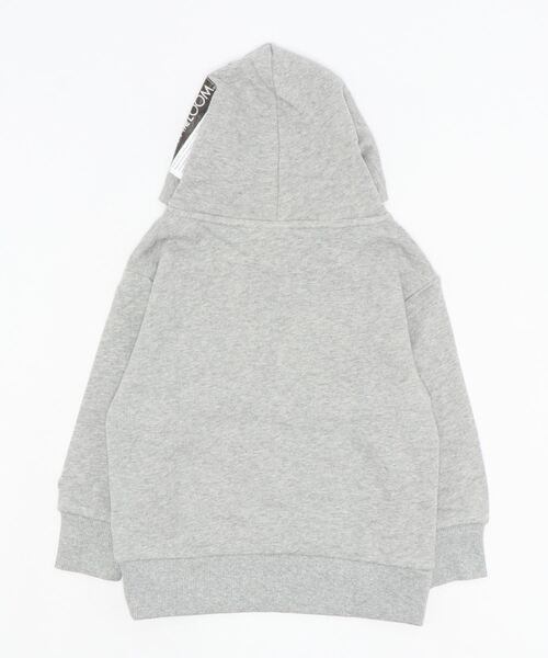 FRUIT OF THE LOOM(フルーツオブザルーム)の「キッズ ネオンフロックPTフーディー / パーカー / スウェット / 長袖 / シンプル / カジュアル / プリント / ユニセックス(パーカー・キッズ・グレー/ホワイト/ブラック・90-100cm/110-120cm/130-140cm)」の4枚目の写真