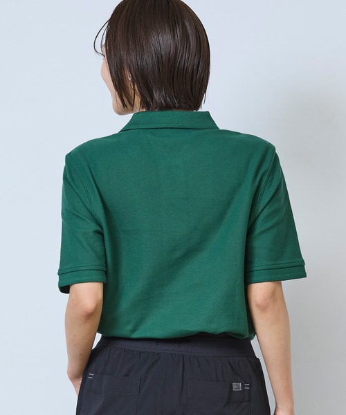 L.L.Bean（エルエルビーン）の「プレミアム・ダブル・エル・ポロシャツ、半袖　ビーン・ブーツの刺繍入り ジャパン・フィット（ポロシャツ・メンズ・ブラック/ホワイト/グリーン/オレンジ/インディゴブルー/ターコイズブルー/ブルー/コーラルピンク/ヘザーグレー/ライトブルー/キャメル・SMALL/MEDIUM/LARGE/X-LARGE/XX-LARGE）」の17枚目の写真