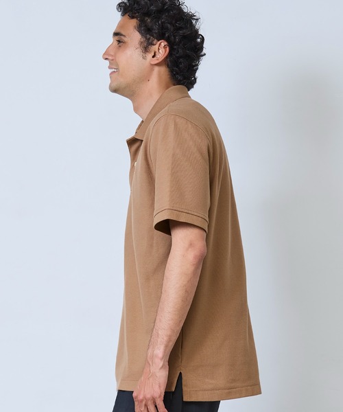 L.L.Bean（エルエルビーン）の「プレミアム・ダブル・エル・ポロシャツ、半袖　ビーン・ブーツの刺繍入り ジャパン・フィット（ポロシャツ・メンズ・ブラック/ホワイト/グリーン/オレンジ/インディゴブルー/ターコイズブルー/ブルー/コーラルピンク/ヘザーグレー/ライトブルー/キャメル・SMALL/MEDIUM/LARGE/X-LARGE/XX-LARGE）」の19枚目の写真