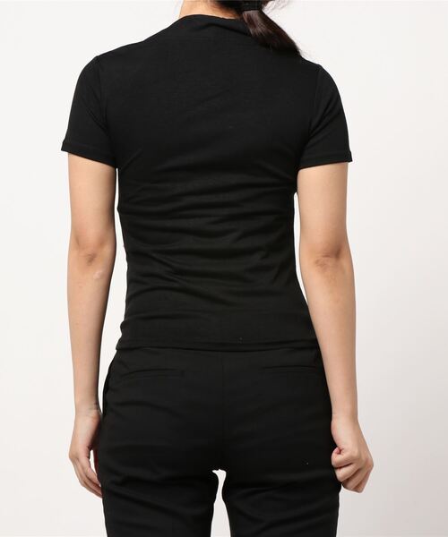 Narcissus（ナルシス）の「【Narcissus】カットTシャツ（Tシャツ/カットソー・レディース・ホワイト/ブラック・FREE）」の12枚目の写真