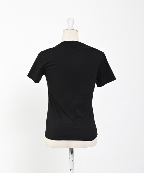 Narcissus（ナルシス）の「【Narcissus】カットTシャツ（Tシャツ/カットソー・レディース・ホワイト/ブラック・FREE）」の14枚目の写真