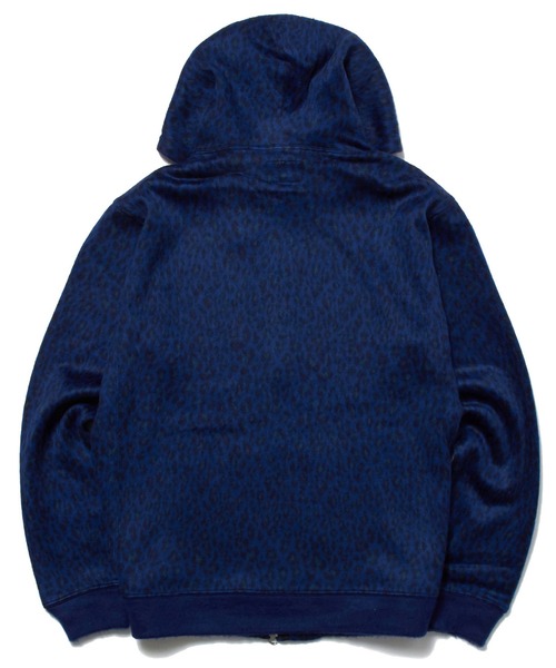 CRIMIE(クライミー)の「LEOPARD SHAGGY KNIT ZIP PARKA(パーカー・メンズ・ブルー/イエロー/グレー・XXL/L/S/XL/M)」の9枚目の写真