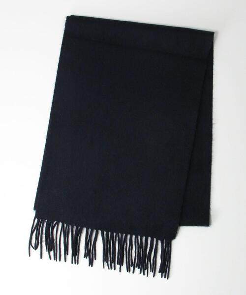 BEAUTY&YOUTH UNITED ARROWS（ビューティーアンドユースユナイテッドアローズ）の「BY ソリッド カシミヤ マフラー（マフラー・メンズ・ライトグレー/ネイビー/ブラウン/ライム/ブラック/ライトピンク・FREE）」の6枚目の写真