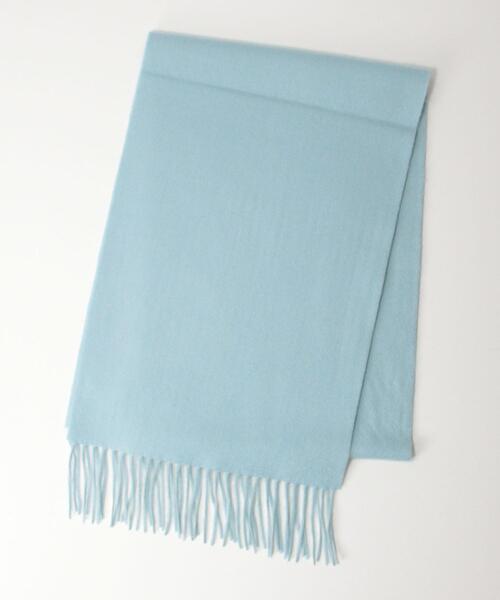 BEAUTY&YOUTH UNITED ARROWS（ビューティーアンドユースユナイテッドアローズ）の「BY ソリッド カシミヤ マフラー（マフラー・メンズ・ライトグレー/ネイビー/ブラウン/ライム/ブラック/ライトピンク・FREE）」の8枚目の写真