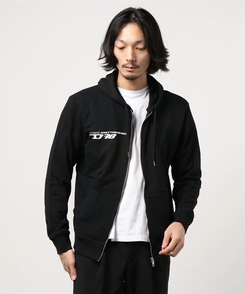 メンズ ジップアップ スウェット パーカー パーカー Diesel ディーゼル のファッション通販 Zozotown