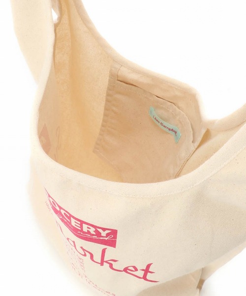 Lilas Campbell（リラキャンベル）の「Lilas Campbell　supermarket ECO Bag（エコバッグ/サブバッグ・レディース・グリーン/ピンク・FREE）」の14枚目の写真