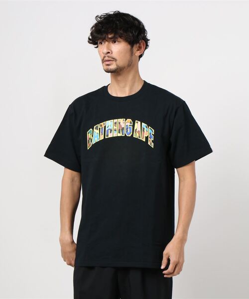 A BATHING APE(アベイシングエイプ)の「MULTI CAMO 88 TEE M(Tシャツ/カットソー・メンズ・ブラック/ホワイト・LARGE/X-LARGE/XX-LARGE/MEDIUM/SMALL)」の2枚目の写真