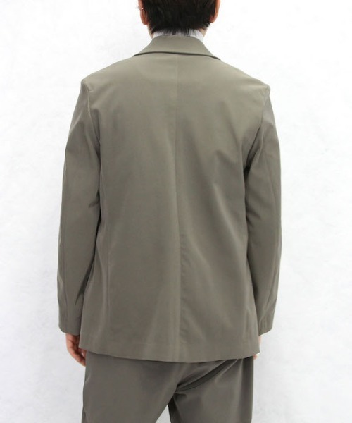 KAIKO(カイコー)の「KAIKO BUTTONLESS JACKET LYCRA(テーラードジャケット・メンズ・ブラック/ブラウン・M/L)」の14枚目の写真