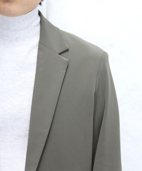 KAIKO(カイコー)の「KAIKO BUTTONLESS JACKET LYCRA(テーラードジャケット・メンズ・ブラック/ブラウン・M/L)」の15枚目の写真