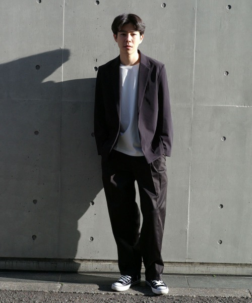 KAIKO(カイコー)の「KAIKO BUTTONLESS JACKET LYCRA(テーラードジャケット・メンズ・ブラック/ブラウン・M/L)」の18枚目の写真