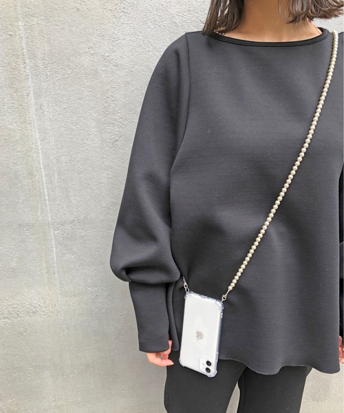 Omekashi（オメカシ）の「Lara クロスボディーモバイルアクセサリー（スマホケース/カバー・レディース・シルバー・ONE SIZE）」の3枚目の写真